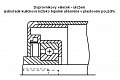 Plastový dopravníkový váleček - S63-A12-519-549